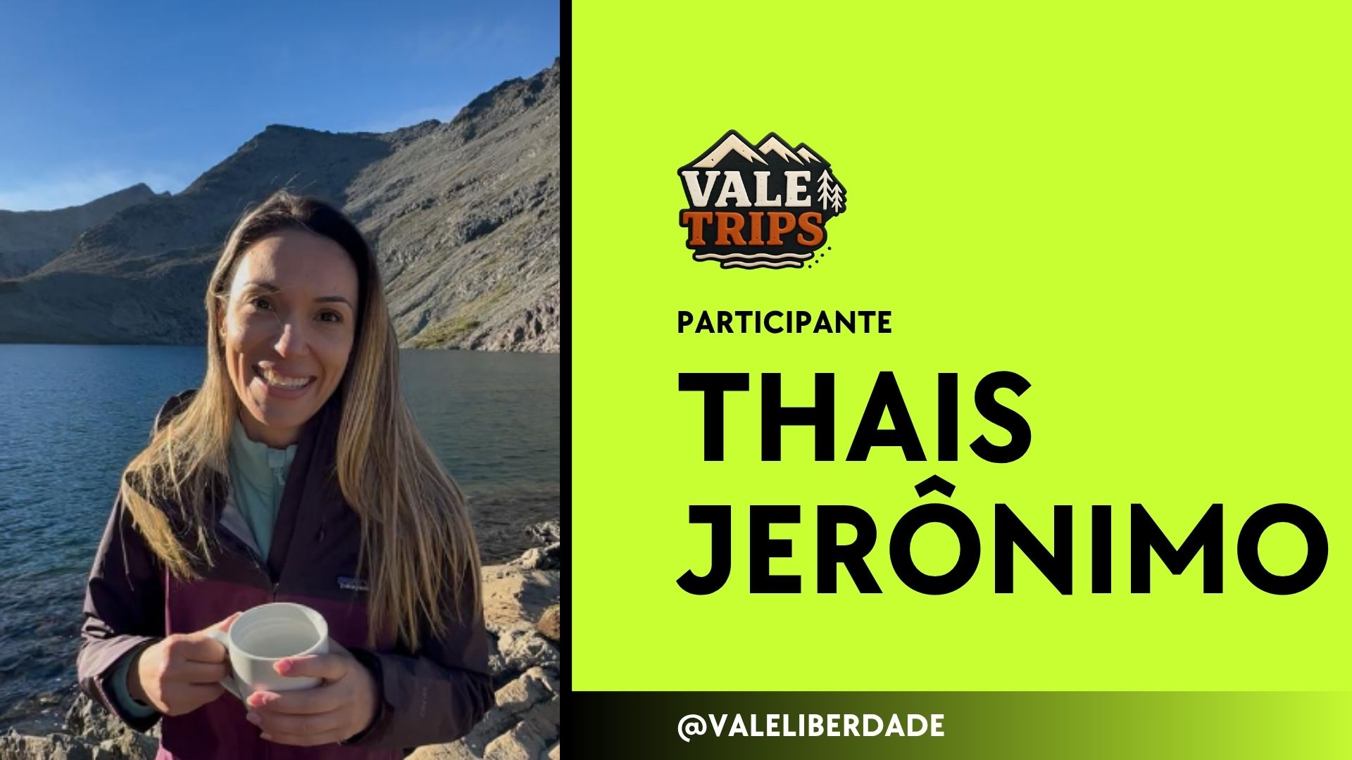 Hingrid Souza, participante do Vale Trips