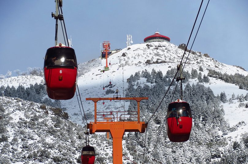 Atrações no Cerro Otto em Bariloche - Bariloche para Brasileiros - Teleférico Cerro Otto (Confeitaria Giratória): - Vale Liberdade