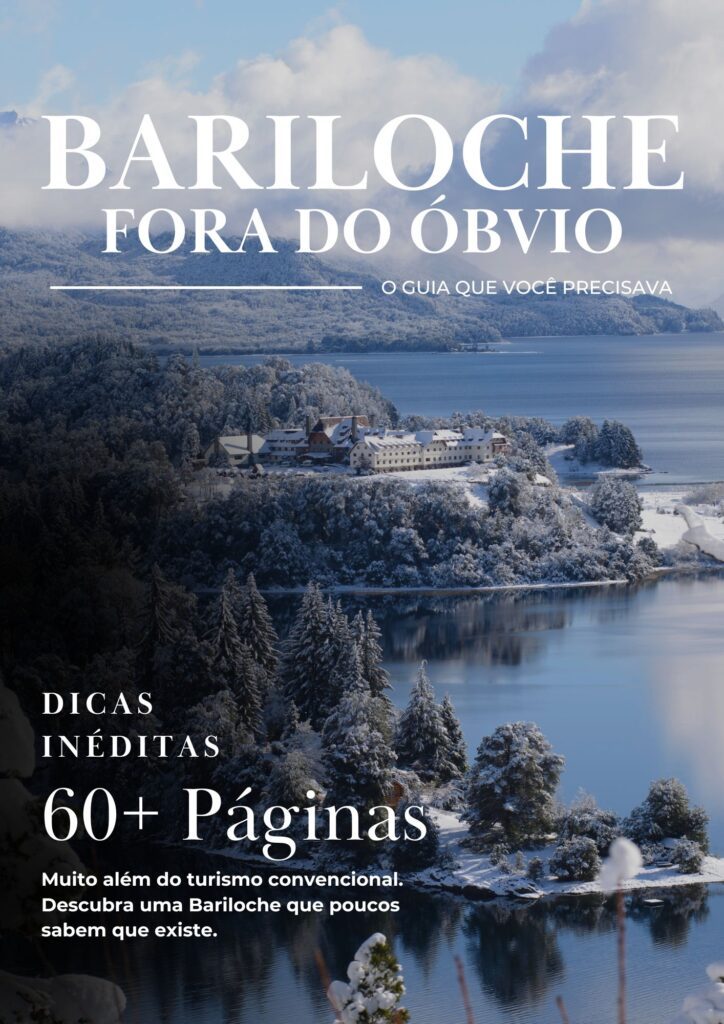 mulher em trilha de altitude com lago e montanhas ao fundo em Bariloche