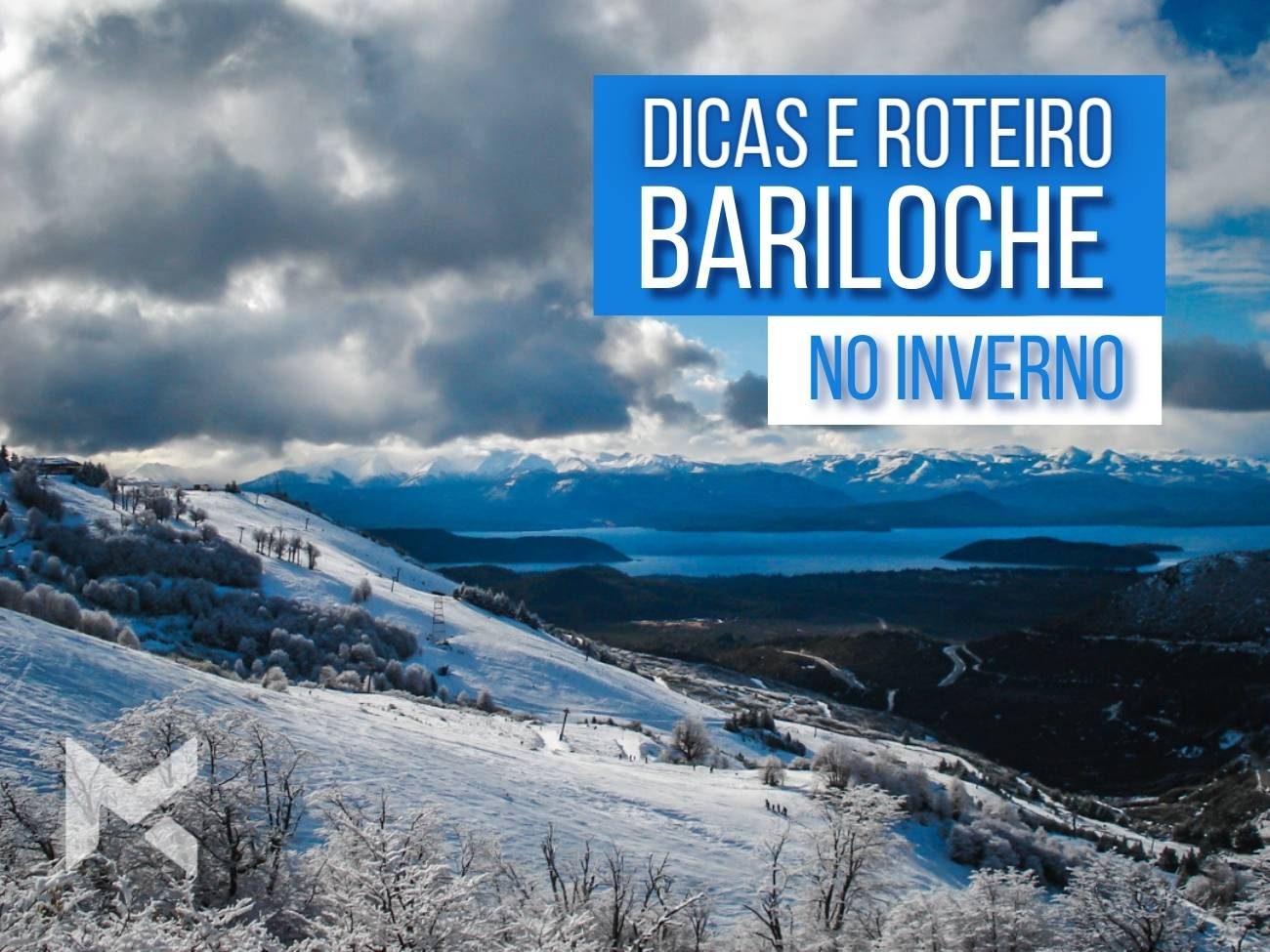 o que fazer em Bariloche no inverno: Rua residencial coberta de neve em Bariloche no inverno - Vale Liberdade