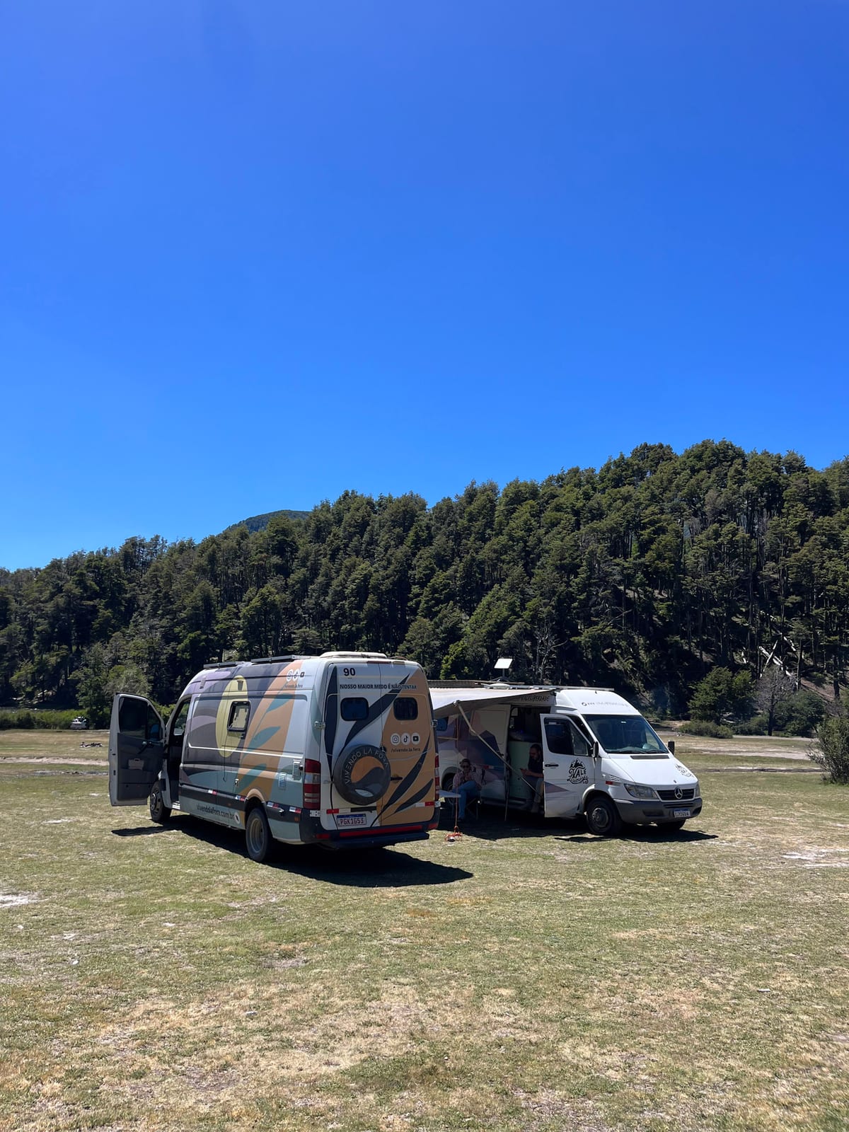 Viagem terrestre de motorhome pela Patagônia rumo à Argentina